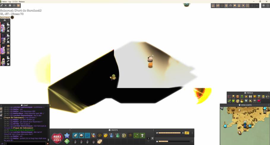 CapitaineTera's tweet photo. y'a pas mal de scènes qui frôlent l'art dont les joueurs pourrait se targuer d'avoir en leur possession. 
J'ai un bug qui fait de mon jeu un diaporama et mes stuffs ne s'affichent plus, mais ce que je veux c'est ça moi. Il faut un système de trade égalitaire et sain https://t.co/sNTe55VPdL