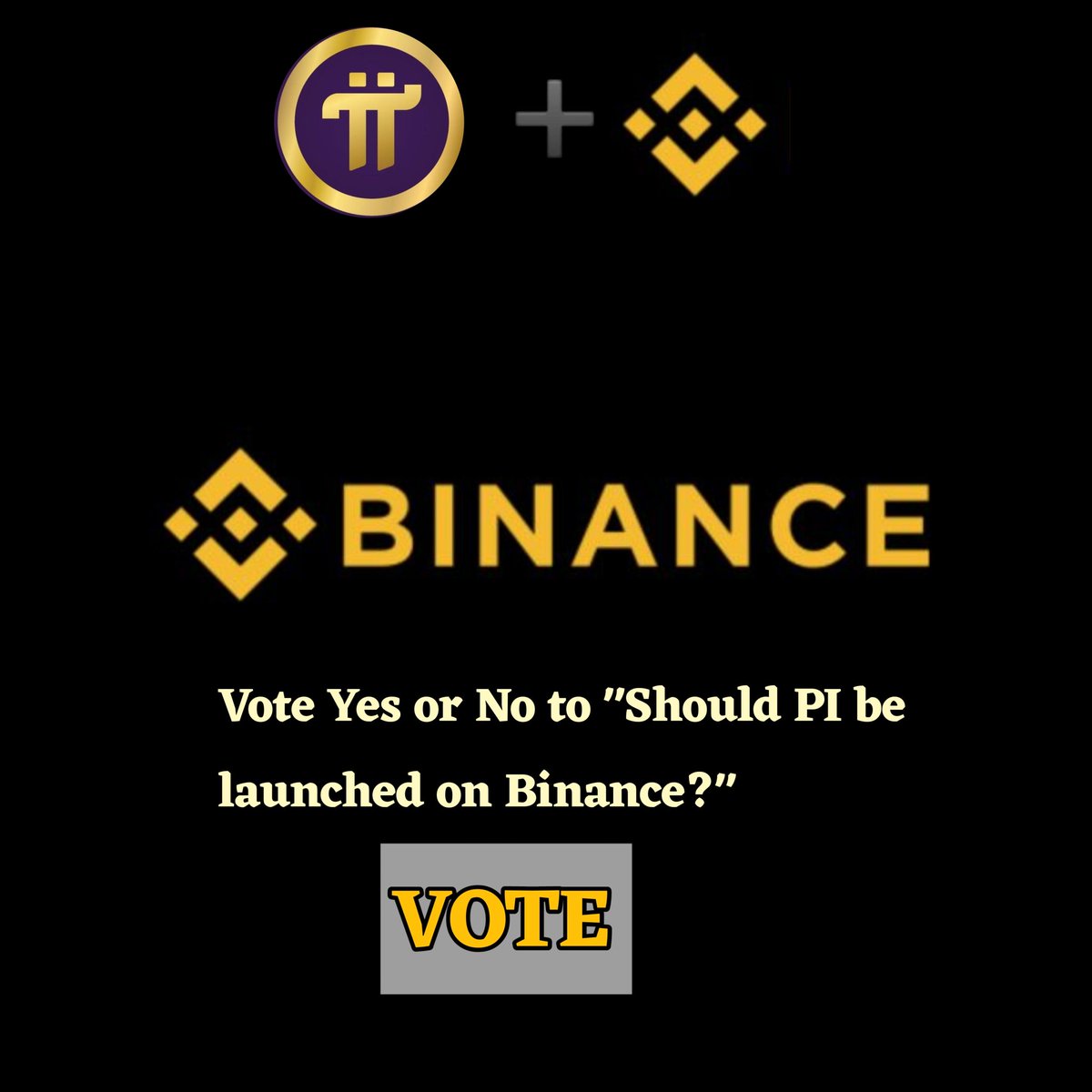 piupdatenews's tweet photo. #PI will be listed on #Binance
A. Yes
B. No
Make sure to repost to raise your voice
& get heard
#PiNetwork for the futures Strong
#PiNetwork2025 #pikyc #picore https://t.co/oW3EkT0uCv
