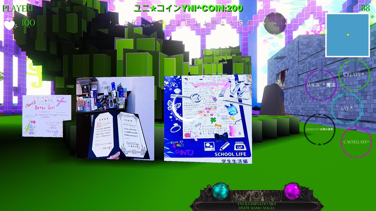 fruityEcology's tweet photo. You know, after all why shouldn’t I add my own FASHION★Stage-Sanctuary in yni^? #gamedev #indiegame #unity #YNI #ユニゲーム https://t.co/4VeLg3ueJS