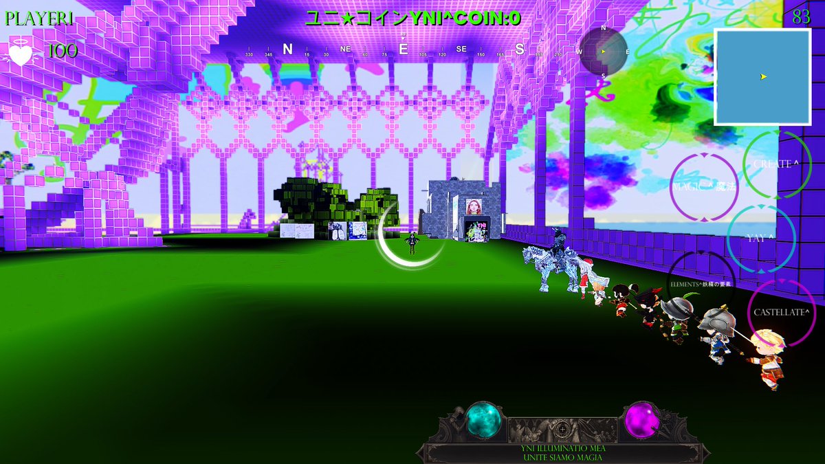 fruityEcology's tweet photo. You know, after all why shouldn’t I add my own FASHION★Stage-Sanctuary in yni^? #gamedev #indiegame #unity #YNI #ユニゲーム https://t.co/4VeLg3ueJS