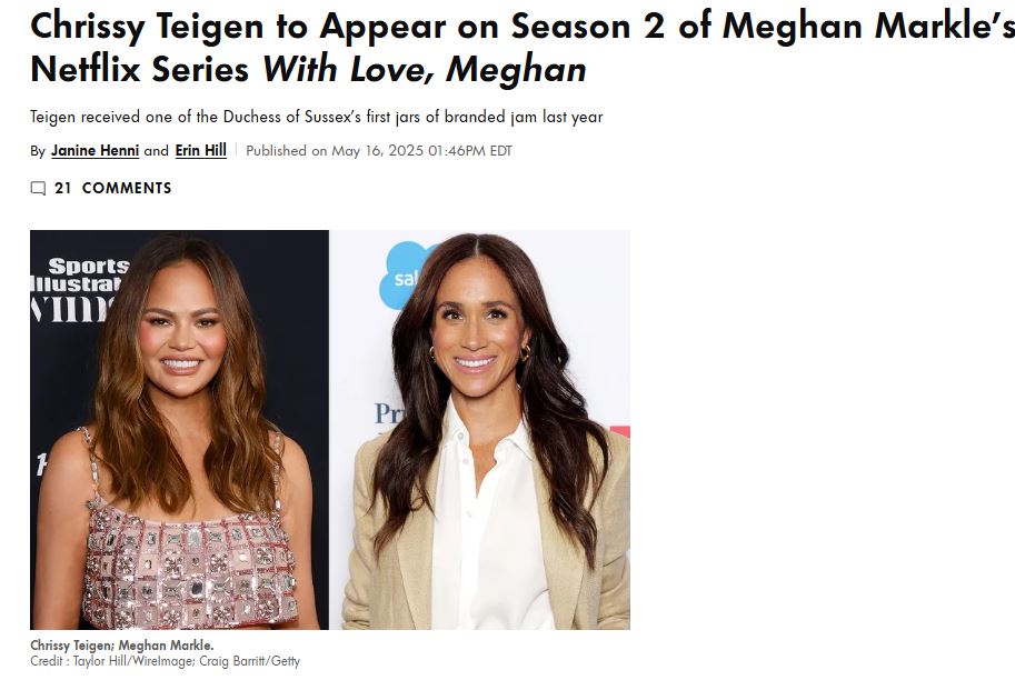 according2_taz's tweet photo. Meghan and Harry have launched a campaign 'No child Lost to Social Media' but she's chosen Chrissy to appear on her show, who bullied a teenager so badly on social media, that she wanted to kill herself! In fact Chrissy even TOLD her to kill herself, publicly!! Encouraging her followers to pile on as well.
So not only did Chrissy Teigen write sick stuff about children, she also targeted Courtney Stodden & bullied her so badly that she wanted to take her own life.
Courtney was married off at 16 to a 51 year old actor, who had started grooming her at 15 when she attended acting classes. She said that she was sexualised, exploited and abused by everyone around her, which was clear for most people to see.
But rather than feeling concern or compassion to the 16-17 year old girl, Chrissy started abusing her online. Chrissy targeted her on Twitter telling her to take a 'dirt nap' and to 'go to sleep forever', Courtney said she even privately sent messages telling her to kill herself.
In 2021 this was made public and Chrissy publicly apologised, to the media and on twitter, YET according to Courtney, she never reached out to her directly. So her apologies were obviously more about damage control for her reputation because she got found out.