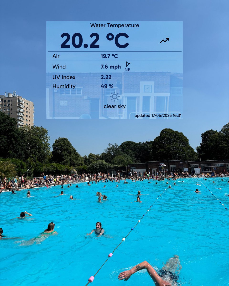 Brockwell Lido tweet media