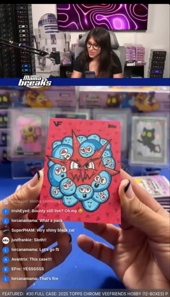 TGer_01's tweet photo. More proof to not watch the breaks you buy into….
Thank you @mamabreakscards
Is the artist on X?
#Chromeera #Suffocatehate https://t.co/HxUmYU7LtH