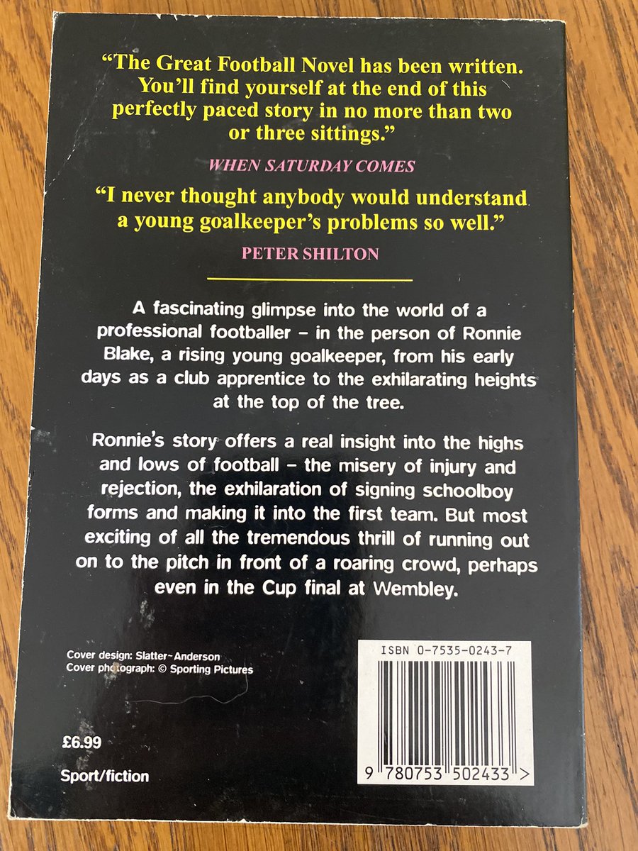 Farewell to Brian Glanville, one of the last of the golden age of football scribes. Did the full 90 and three years added time.
Also wrote this, which I’m sure a load of kids read. Fitting that he left us on the eve of Cup final day, another much-loved football icon.