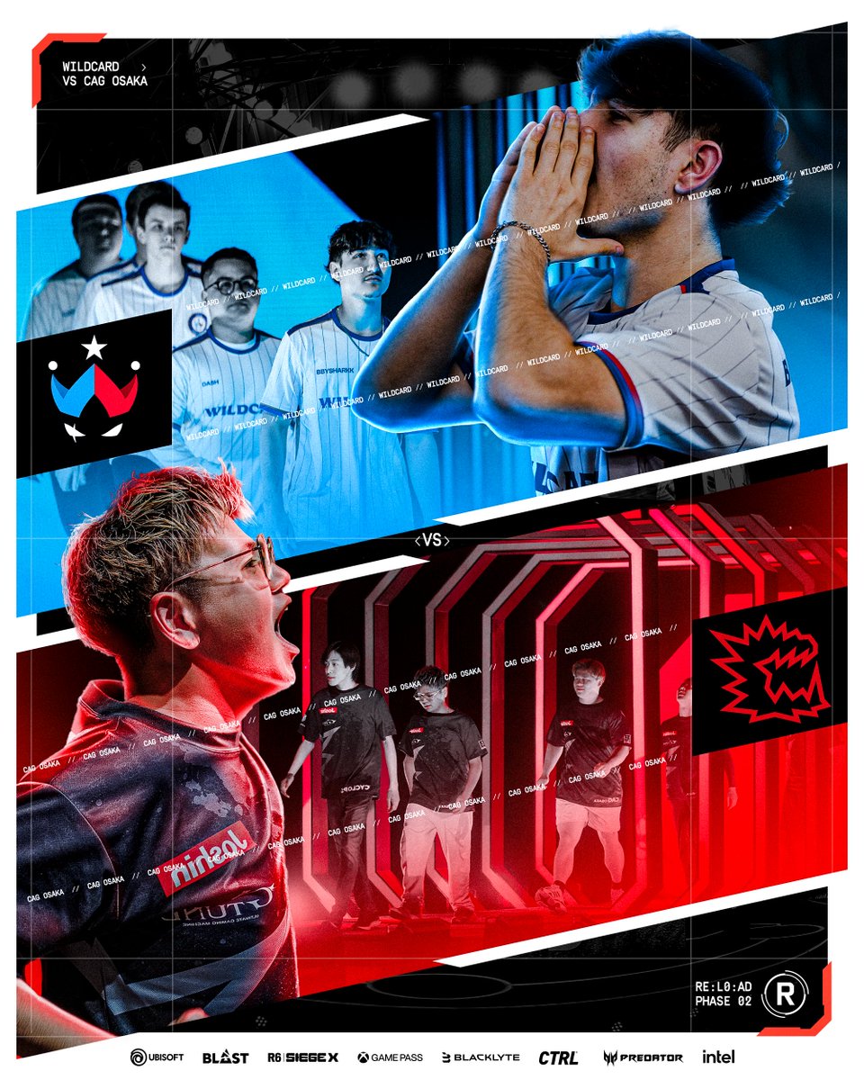 R6esports's tweet photo. New game new faces 🗣️

@Wildcard_GG 🆚 @CYCLOPS_OSAKA 

🗺️:Nighthaven Labs(CAG)->chalet(WC)->Border https://t.co/ZkGWzzTWyM