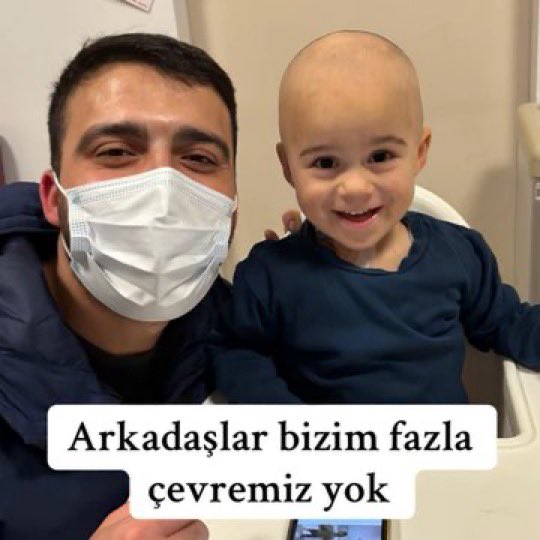 Oğlu kanseri yenen babanın paylaşımı:  

"Arkadaşlar bizim fazla çevremiz yok. Oğlum kanseri yendi. Balon uçurmak istiyor. Gelir misiniz?  

Sancaktepe Belediyesi önü, 25 Mayıs Pazar günü saat 14.00."
İmkanı olan herkes gitsin arkadaşlar 🎈🎈🎈