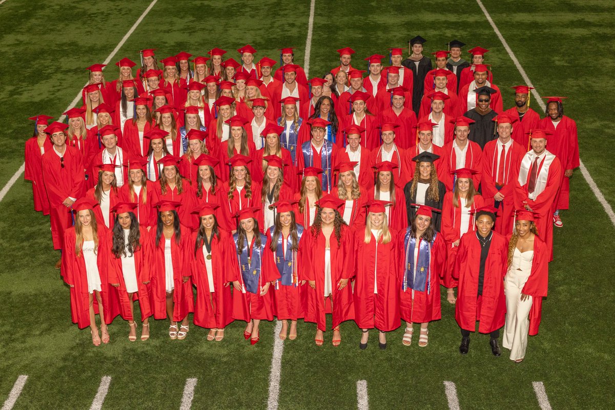 Congratulations Miami University Class of 2025 and to the 135 RedHawk student-athletes earning degrees this weekend! #GraduatingChampions #RiseUpRedHawks