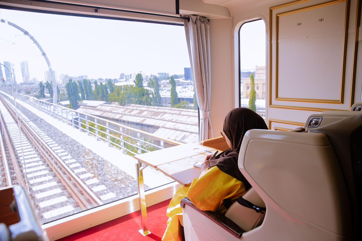 Government of East Africa. (@eastafricagov) on Twitter photo Today Prime Governor <a href="/SuluhuSamia/">Samia Suluhu</a> of the State of Tanzania, traveled by #SGRtrain from Dar es Salaam to Dodoma. . While in Dodoma, among other tasks, Suluhu looked at updating her information in the Permanent Voters' Register at the Village Office, Chamwino. Today Prime Governor <a href="/SuluhuSamia/">Samia Suluhu</a> of the State of Tanzania, traveled by #SGRtrain from Dar es Salaam to Dodoma. . While in Dodoma, among other tasks, Suluhu looked at updating her information in the Permanent Voters' Register at the Village Office, Chamwino.