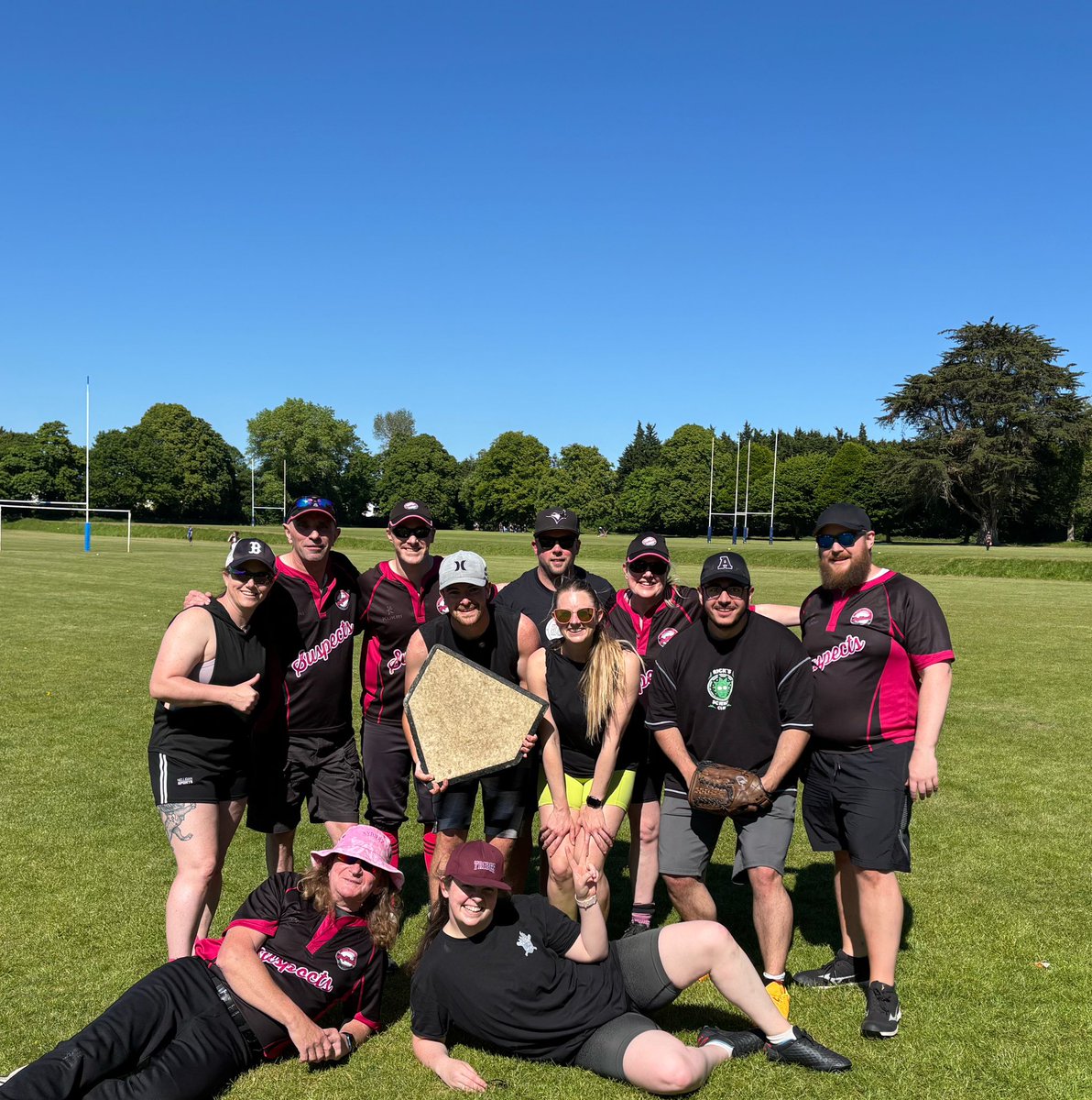 SuspectSoftball's tweet photo. Great day of Softball in Castlknock. Suspects Joes winners of the Rec Comp https://t.co/1UsLSyEYRP
