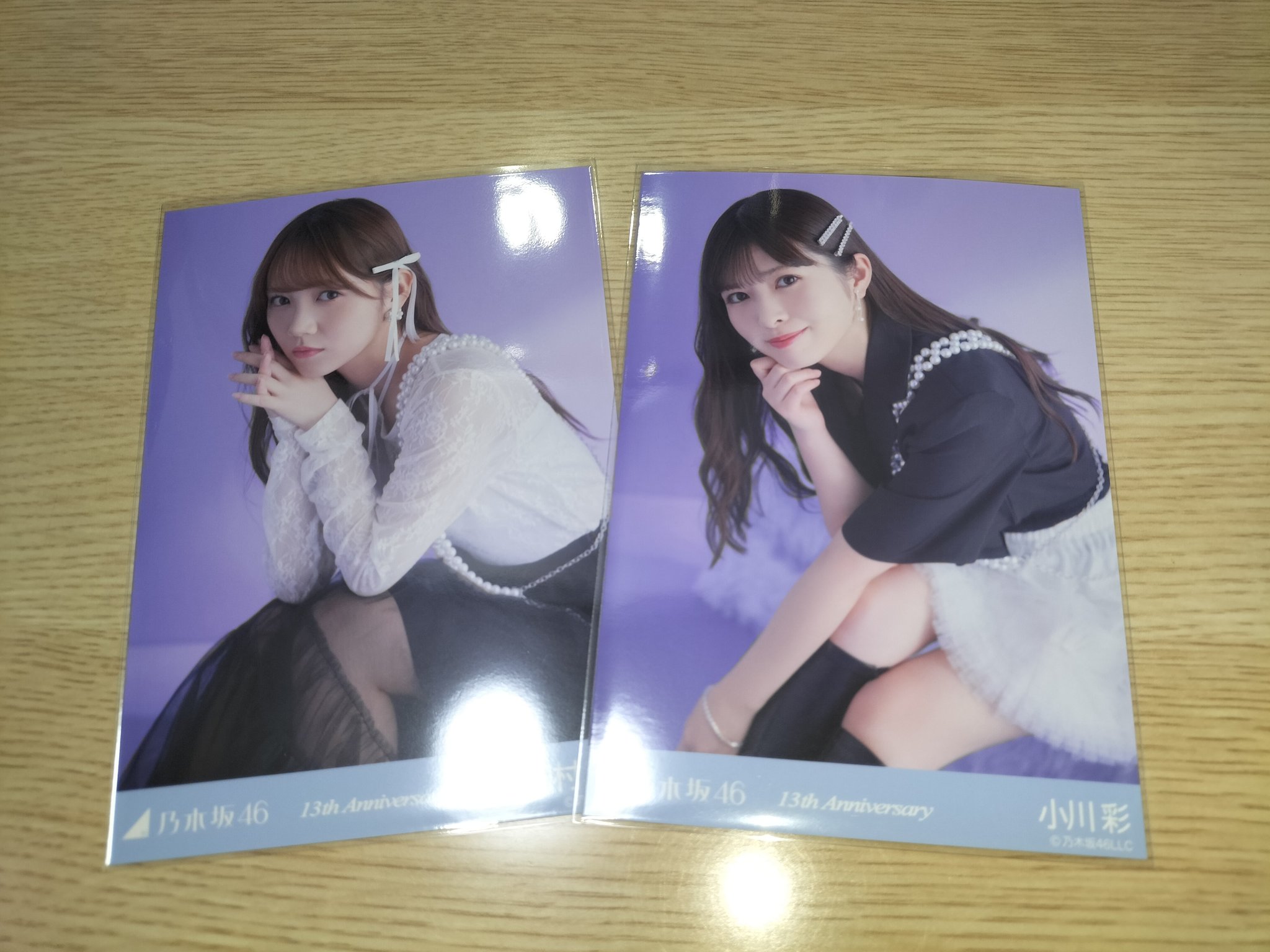 乃木坂46生写真小川彩13th anniversaryレアポ座りヨリ