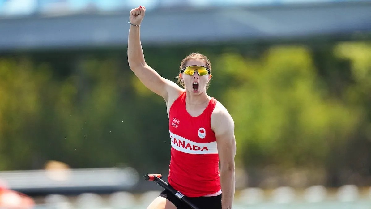 TeamCanada's tweet photo. She's golden! 🥇🇨🇦

Katie Vincent wins the C1 Women's 500m Final at the Canoe Sprint World Cup in Szeged, Hungary 🛶 https://t.co/ufwg1ZdU7T