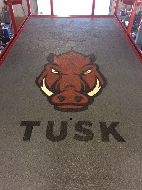 Polylast's tweet image. Who says performance flooring can’t look good too? 
Ready for your brand to stand out? Visit polylastglobal.com or call (520) 261-1551 for your quote. 

#Polylast #PolylastGlobal #RecycledRubber #RubberFloor #PolylastTrailer #PolylastFlooring #RubberFlooring