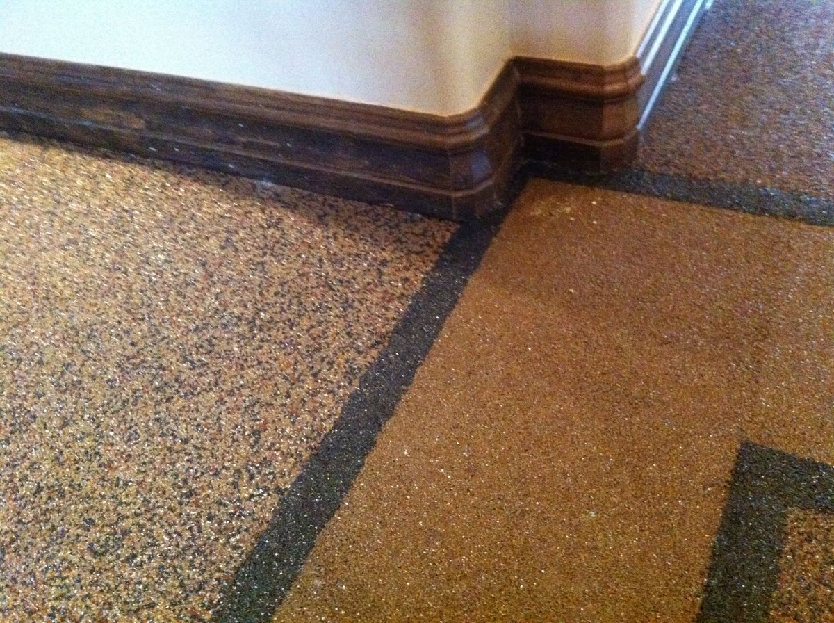 Polylast's tweet image. Who says performance flooring can’t look good too? 
Ready for your brand to stand out? Visit polylastglobal.com or call (520) 261-1551 for your quote. 

#Polylast #PolylastGlobal #RecycledRubber #RubberFloor #PolylastTrailer #PolylastFlooring #RubberFlooring