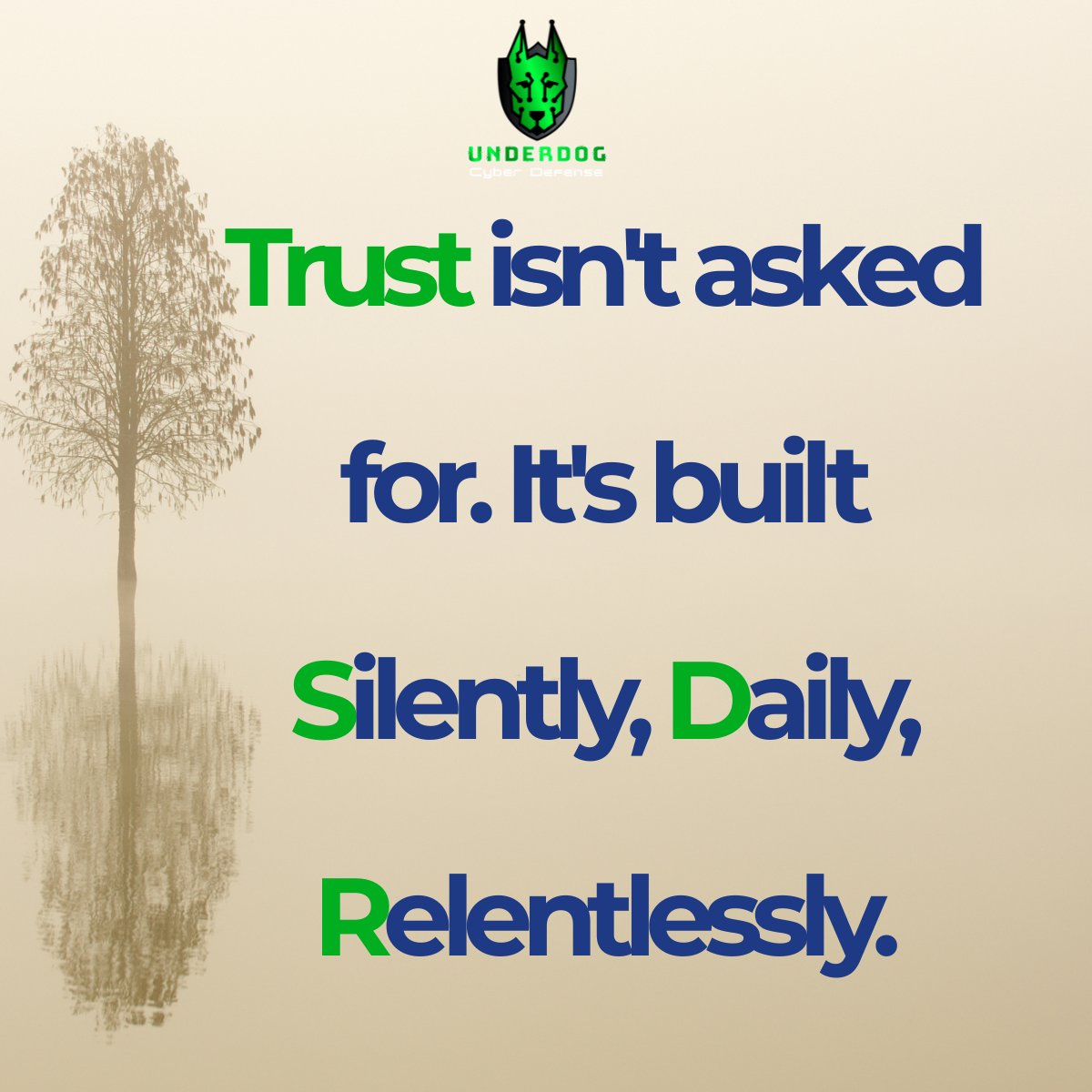 UnderdogMCIO's tweet photo. Trust isn’t asked for. It’s built — silently, daily, relentlessly. #BuiltOnTrust #QuietGiants https://t.co/V9vACR3VTi