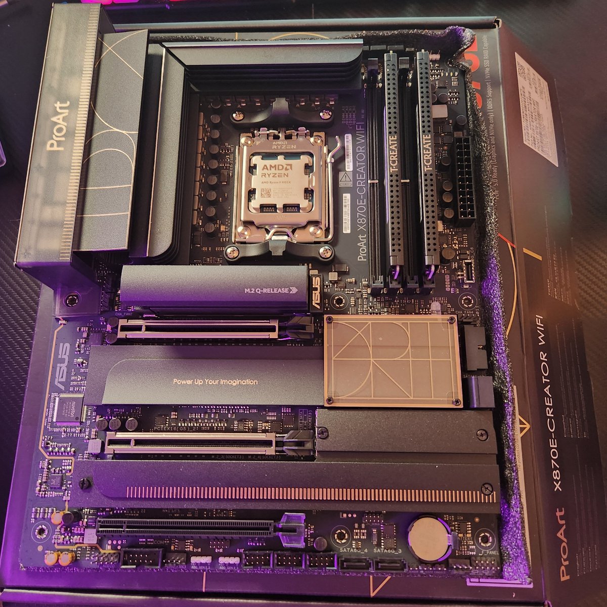 IT'S ALIIIIVE

We successfully booted her up with a screwdriver, secured her in the case, and tucked her in with her side panels 😴

Tonight, we plug everything in, install the fans, and hopefully, boot up windows!! Siryn 64 will officially come to fruition 🔥 Join us on stream!!