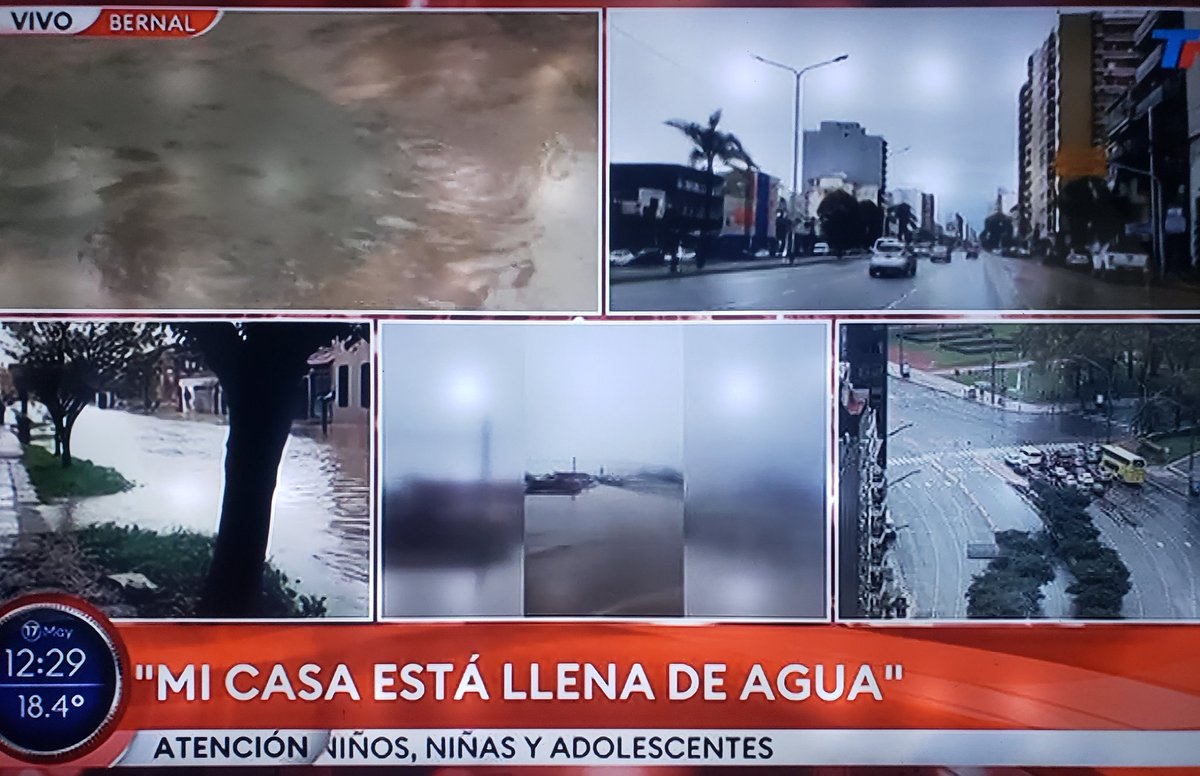 Mientras <a href="/JMilei/">Javier Milei</a> y <a href="/Kicillofok/">Axel Kicillof</a>  preocupado por las campañas políticas, provincia de Buenos Aires bajo el agua, negligencia del Gobierno Provincial más el corte de obra pública del gobierno nacional  condicionante importante, piensen en la gente ! #Inundaciones #INUNDACION