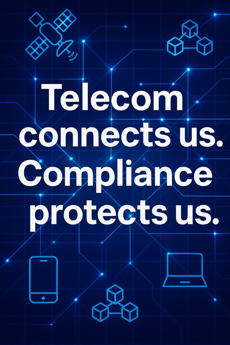 Telecom + Crypto = Trust at Scale.
On #WTISD, remember: KYC, AML &amp; custody don’t slow innovation—they enable it. Secure systems build strong economies.
#CryptoCompliance #DigitalTrust #RegTech