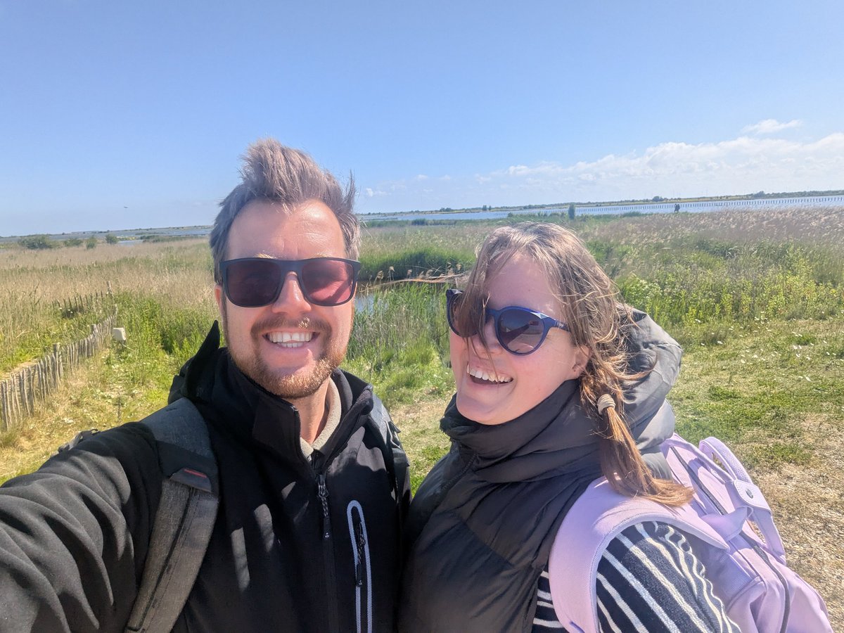 Nice walk at the Marker Wadden ☺️🤗❤️