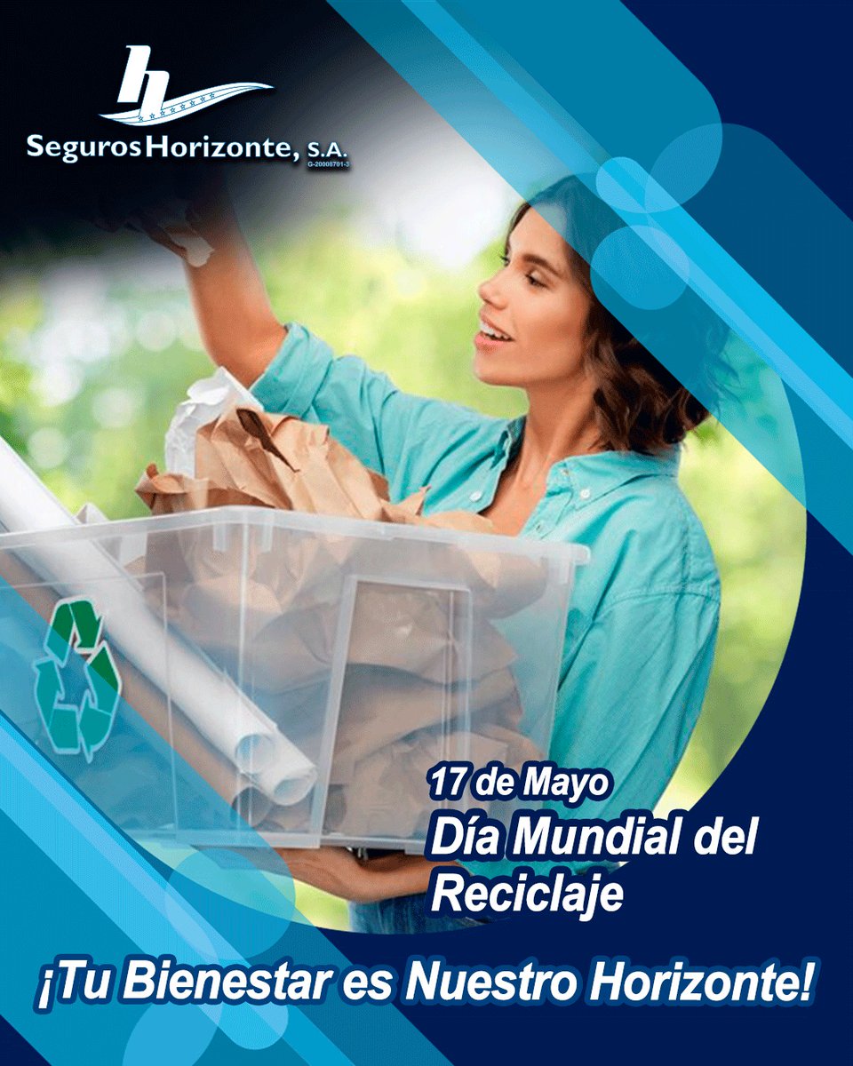#17deMayo// El planeta nos necesita y el reciclaje es una de las formas más sencillas y poderosas de ayudarlo. En este Día Mundial del Reciclaje, comprometamonos a ser parte de la solución. ¡Recicla por un futuro más Verde! 🌱