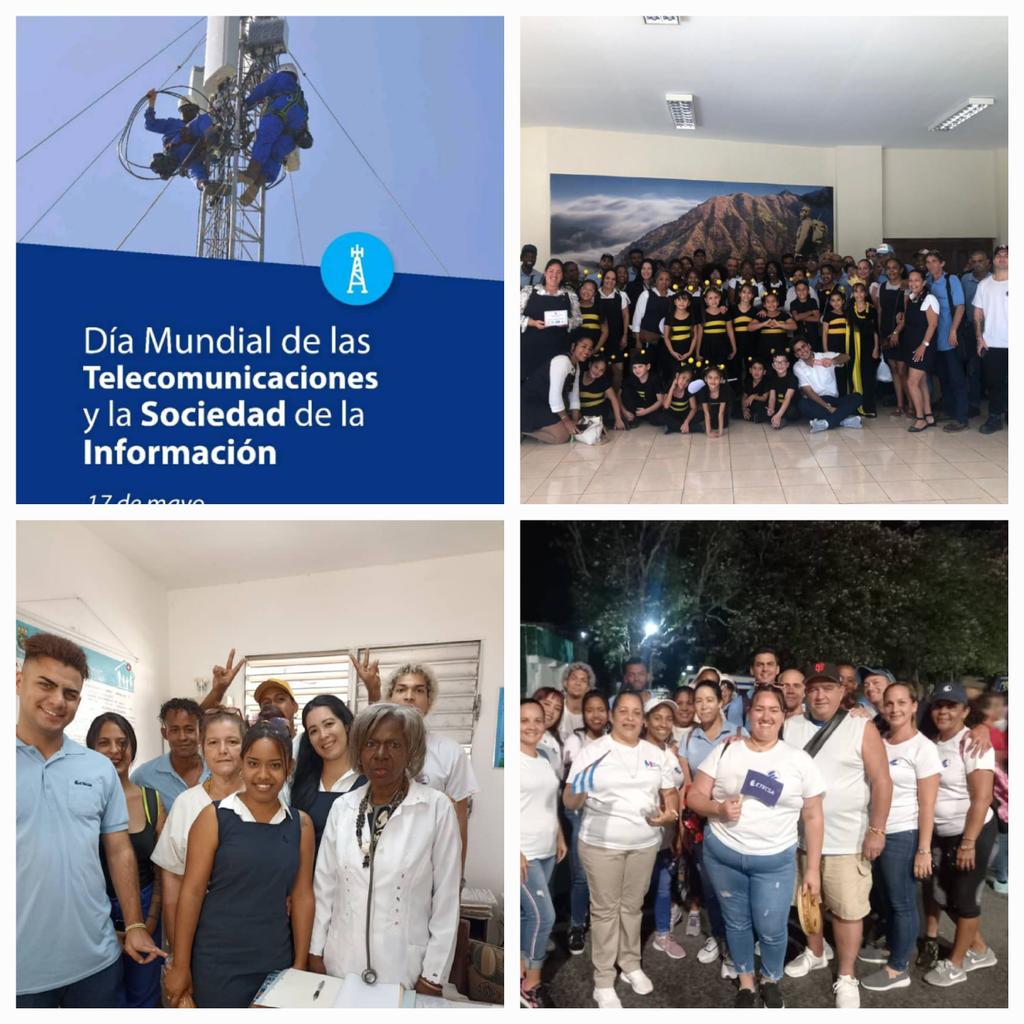 CarlosCard49684's tweet photo. Felicidades a todos los miembros y trabajadores de este, nuestro sector. Trabajadores implicados, innovadores, solidarios y con una ambición tremenda de salir y vencer objetivos. Vamos por más.
#CTMonte
#EtecsaConCuba 
#EtecsaTeAcompaña https://t.co/usVLxs8BFC