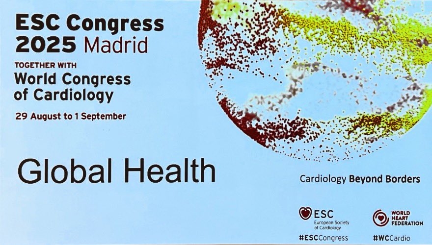 Nikolay Novitskiy (@novitskiynic) on Twitter photo Welcome message by
Thomas Luescher <a href="/ESC_President/">ESC President</a> on inaugural session #HeartFailure2025
💥📕Announced New Journal: EHJ Valvular & Structual Heart Disease
Invites everyone to the 75-anniversary <a href="/escardio/">European Society of Cardiology</a> in Madrid 2025 Welcome message by
Thomas Luescher <a href="/ESC_President/">ESC President</a> on inaugural session #HeartFailure2025
💥📕Announced New Journal: EHJ Valvular & Structual Heart Disease
Invites everyone to the 75-anniversary <a href="/escardio/">European Society of Cardiology</a> in Madrid 2025