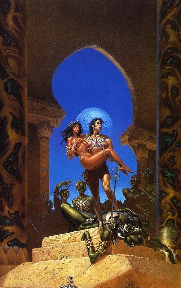 KevinLamb74's tweet photo. "A Princess of Mars" front cover panel by Michael Whelan (1979)
#FantasyArt https://t.co/fsYG8KRt6r