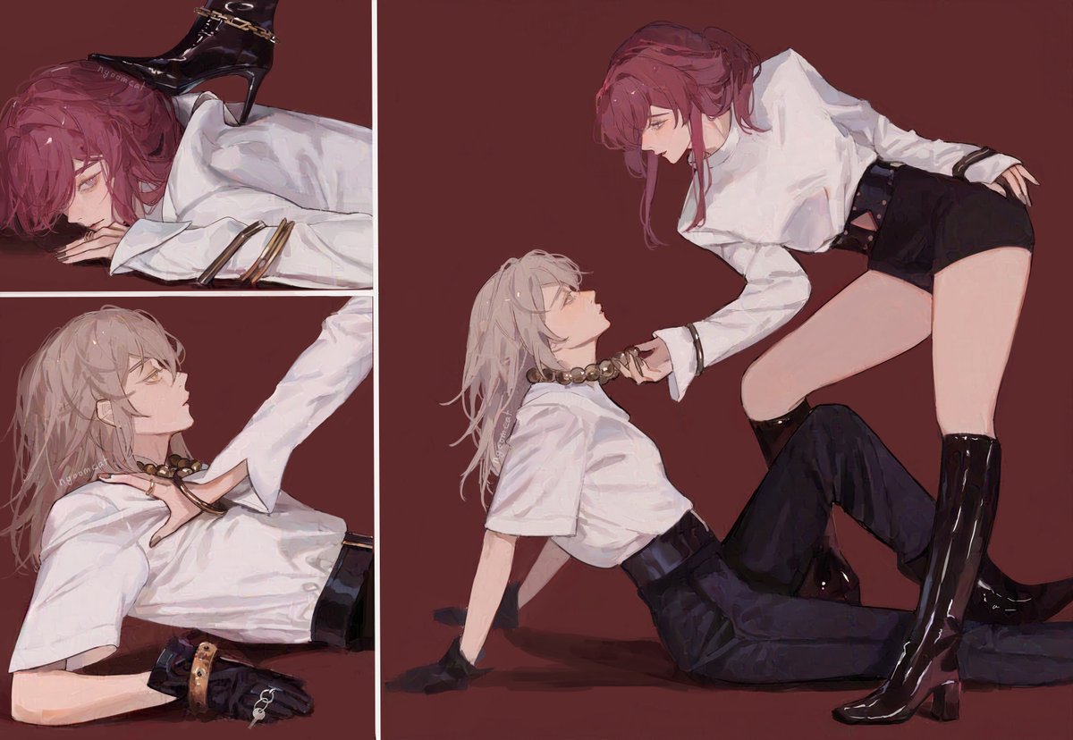 nyooomcat's tweet photo. #kafstel #Kafka #HonkaiStarRail https://t.co/3eLnzq8ZkQ