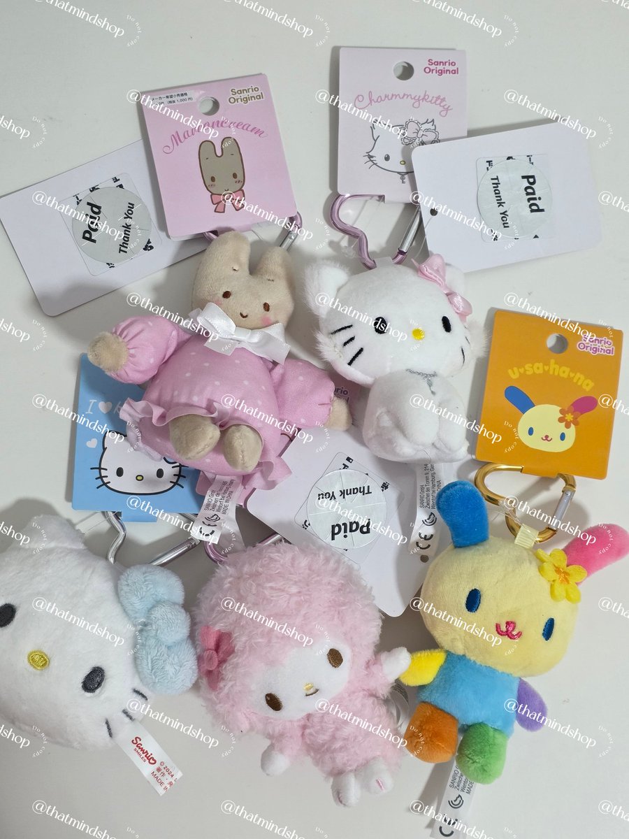 thatmindshop's tweet photo. 📬พร้อมส่ง📬

🩷พกจ.ห่วงหัวใจ🩷
คิตตี้​ อุซา​ ชาร์มมี่  เปียโน​ ป้ามารอน

📮ชิ้นละ 360.- ราคารวมส่งems.
📮คิตตี้โบว์ฟ้า​ 320.- ราคารวมส่งems.

✨ส่งของทุกวัน

📧สนใจดู/เพิ่มเติม เมนชั่น/dm
rwร้าน : #thatmindshoprw

#ตลาดนัดsanrio #ตลาดนัดซานริโอ้ #ตลาดนัดซานริโอ https://t.co/HC73vszPqa