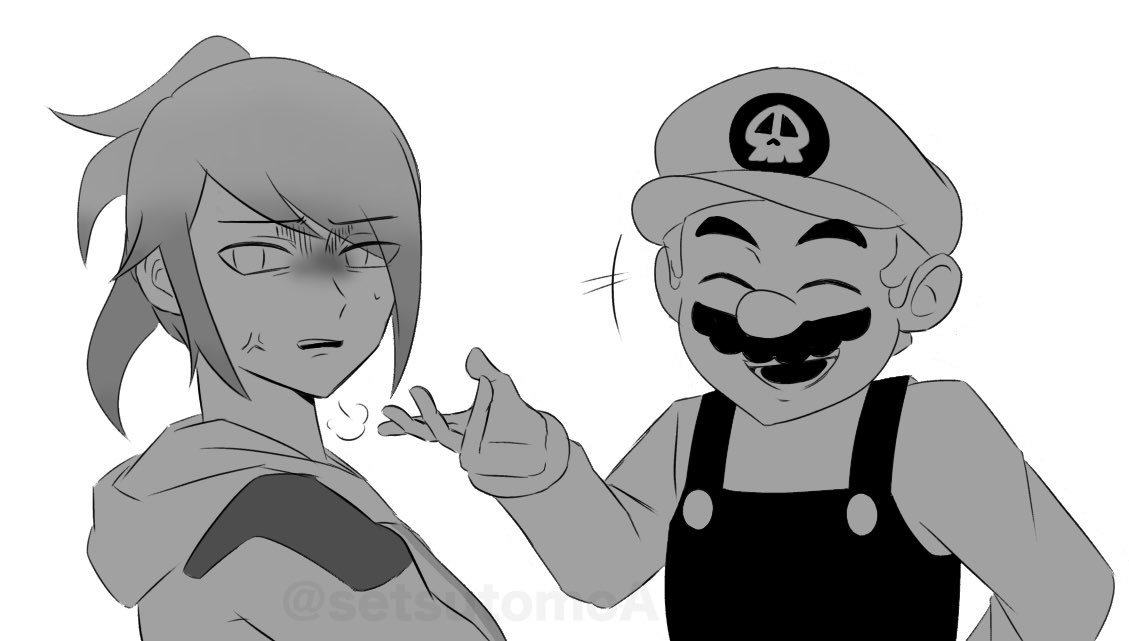 setsutomoA's tweet image. この二人の絡みが大好き
#SMG4 #SMG4fanart #SMG3 #SMG4Belle