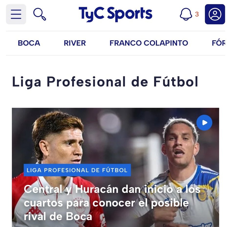 💩 En <a href="/TyCSports/">TyC Sports</a> ya aseguran que pasó Boca jajaja.

👹 Vamos Independiente el lunes, todos juntos. Contra todos, como siempre.