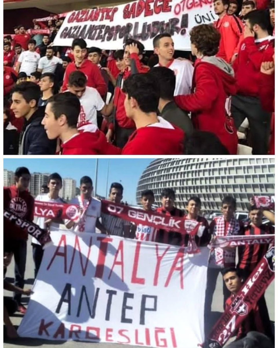 Antalya yolunda olan tüm Gaziantep taraftarlarına kazasız belasız, hayırlı yolculuklar dileriz. Dostluk içinde geçecek güzel bir maç olması dileğiyle. 🤝 #AntalyAntep
