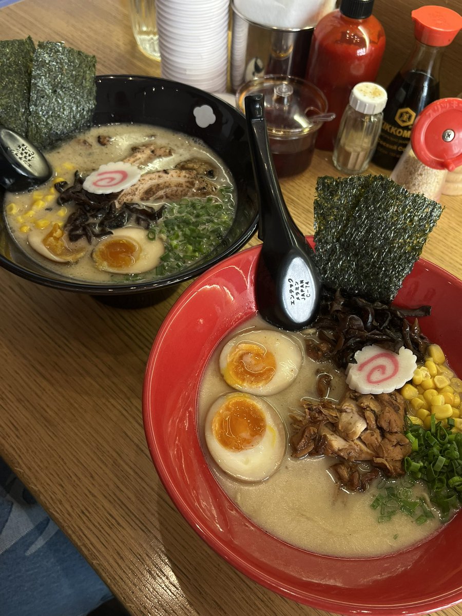 Michael72617511's tweet photo. ramen vibes 🍜 @DmytroNevinskyi #ramen #redmonkey #asian #food https://t.co/R269iKT5Y5