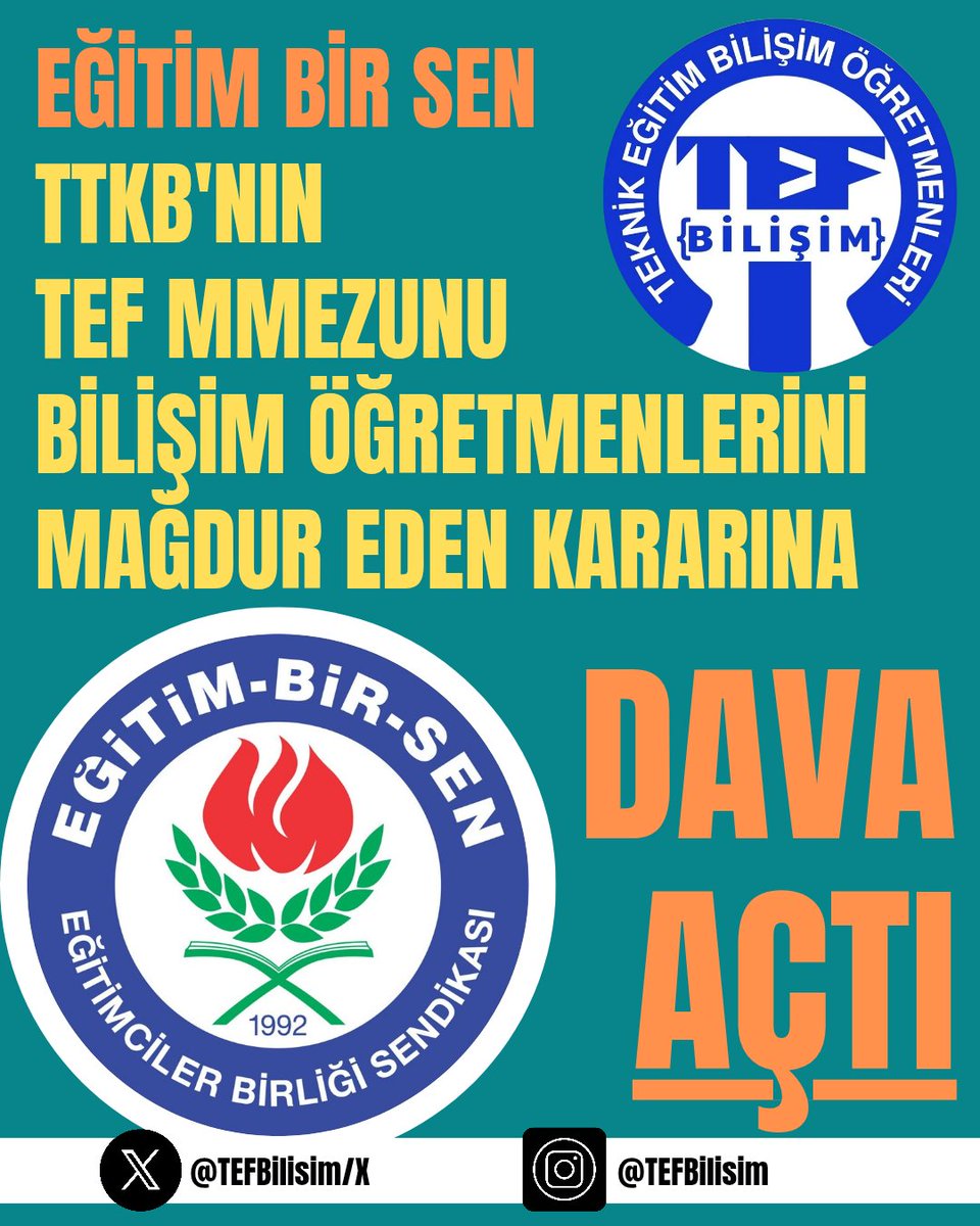 #TEFHakkiniGeriİstiyor