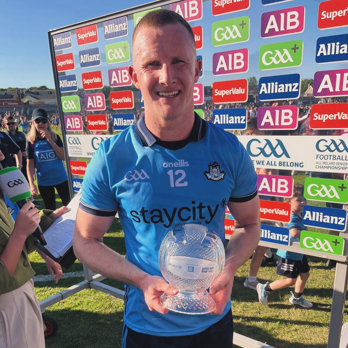 Dublin GAA (@dubgaaofficial) on Twitter photo Well done to <a href="/CastleknockGAA/">Castleknock GAA</a>’s Ciarán Kilkenny, who was named Man of the Match after this evening’s win over Galway in Salthill 👏👕
#UpTheDubs Well done to <a href="/CastleknockGAA/">Castleknock GAA</a>’s Ciarán Kilkenny, who was named Man of the Match after this evening’s win over Galway in Salthill 👏👕
#UpTheDubs