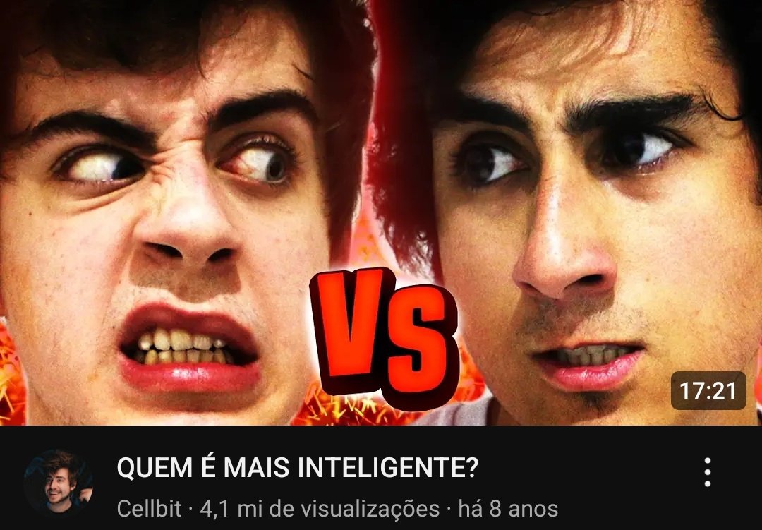 eu e você não somos iguais