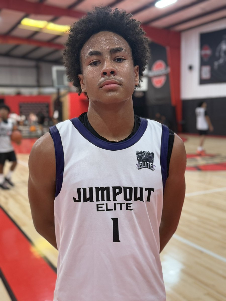2027 5’11 PG Eric Nichols (Jumpout Elite) (<a href="/Isoe1_/">Eric</a>) is a long and wiry athlete who can score off the catch as well as off the bounce in a variety of ways. He is a sneaky defender and will be an intriguing player to watch heading into his junior season. #OTRRunForTheCupFlorida