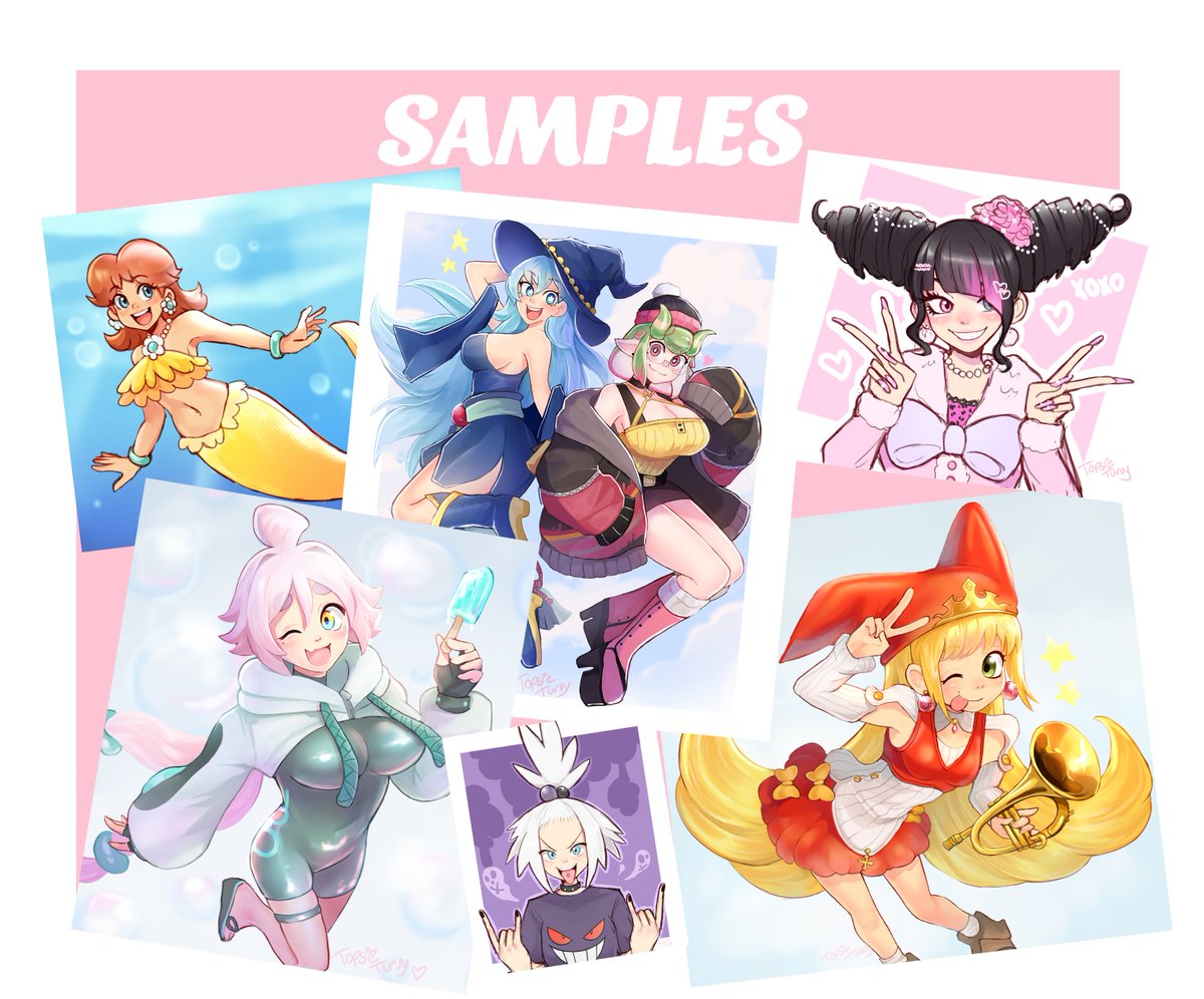 TopsieTurvy_'s tweet image. 🎀 C0MMISSIONS OPEN 🎀
WILL DO
- OCs
- fanart
- furry
- 🔞
- backgrounds
CHECK CARDS FOR PRICES!
DM me to get one!
RTs are appreciated!