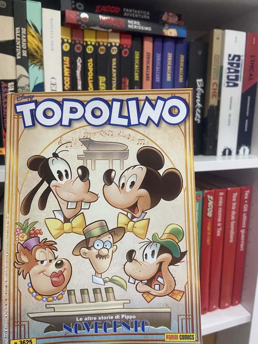 In questi giorni è uscito qualcosa di straordinario.
Sembrava impossibile superare il leggendario Novecento, uscito nel 2008,
e invece… Faraci e Cavazzano anche stavolta ci hanno regalato un gioiello di letteratura disegnata!
Fatevi un regalo e correte in edicola!♥️
<a href="/titofaraci/">Tito Faraci</a>