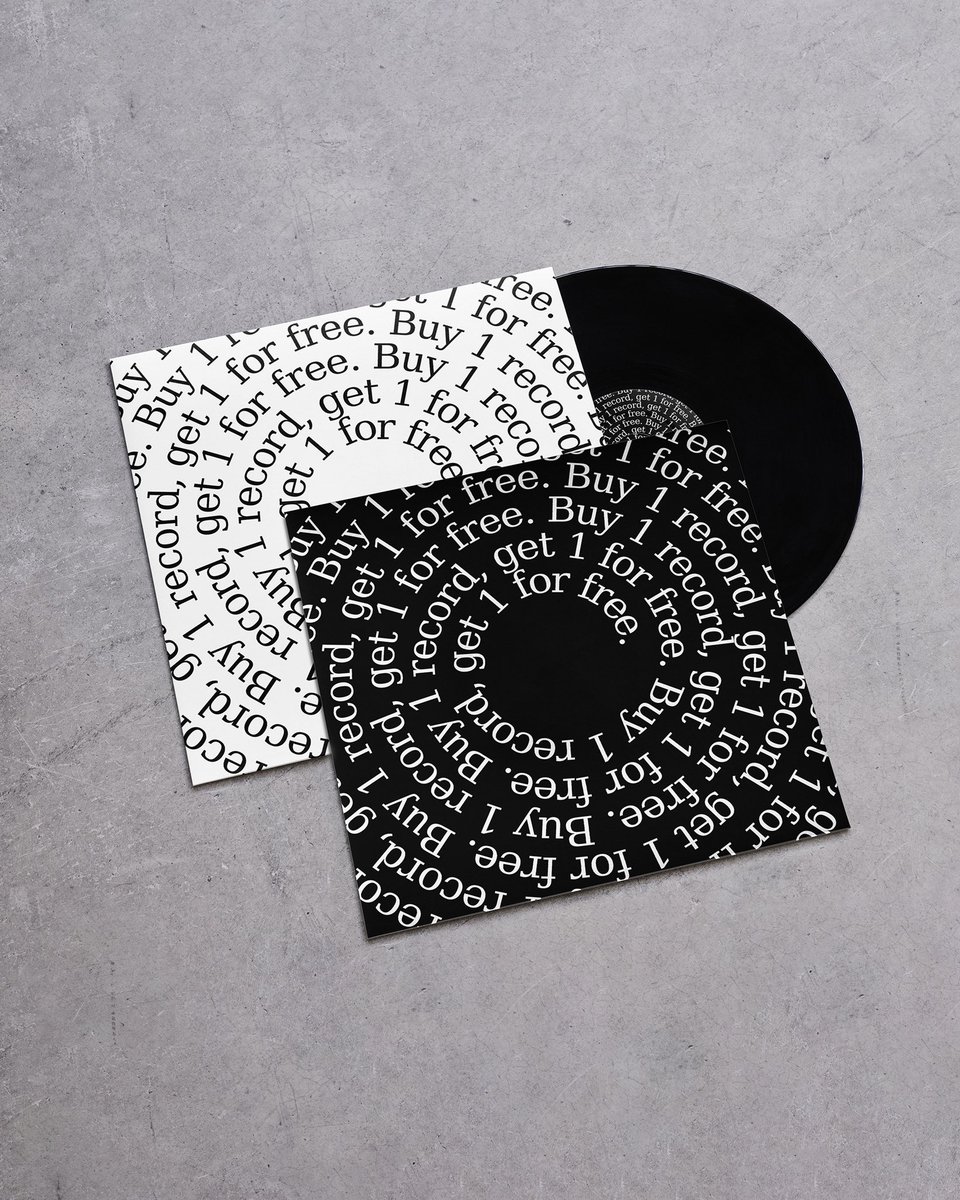 Introducing the Vinyl Weekend 🤖

Buy one, get one free on all records — this weekend only.

Simply add two records to cart = receive one for free.

inspected.co.uk