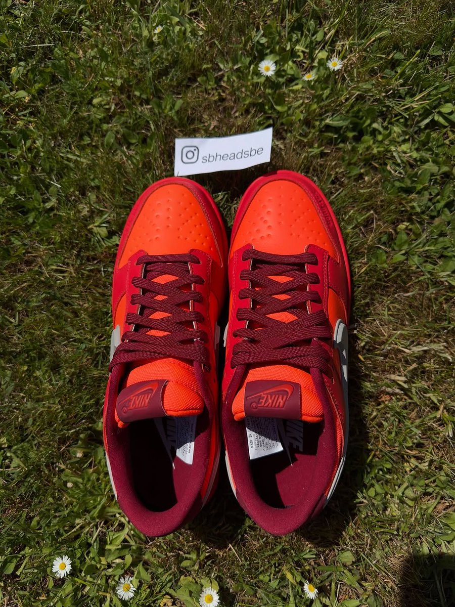 Nike Dunk Low GORE-TEX "Total Crimson" 🌶️

🗓️ Spring 2026