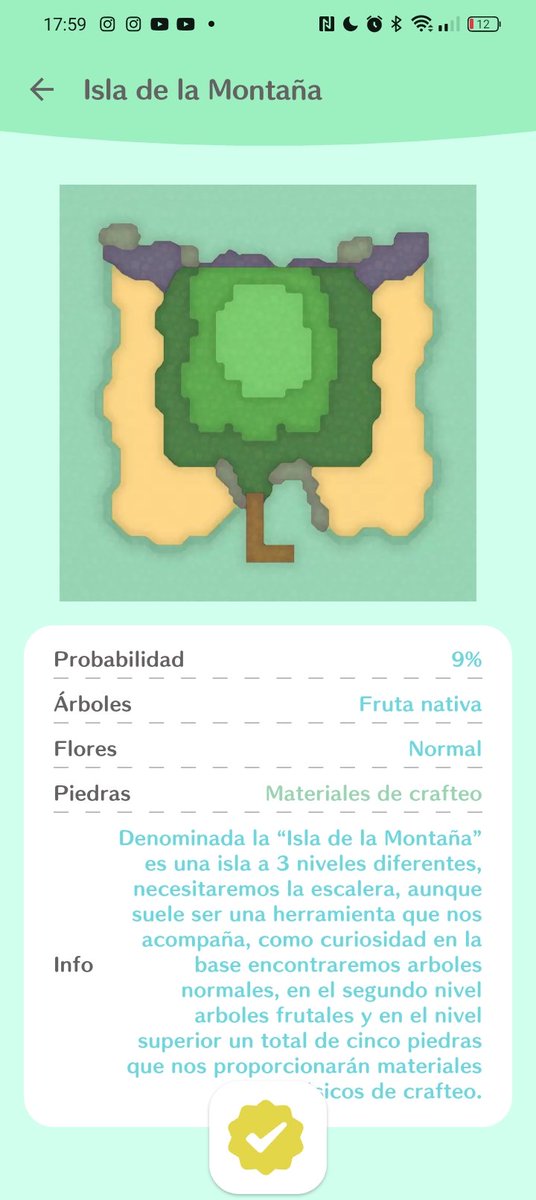 CheerryX5's tweet photo. Estaba haciendo caza de aldeanos en el ac, compré 3 tickets y me salieron 3 islas misteriosas :)

Creo que es un mensaje del destino diciendo que no busque aldeanos y que lo deje a la suerte😔 https://t.co/zHTBp6sN2o