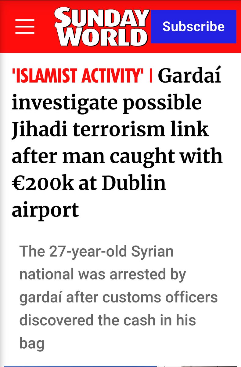 DublinTaxiDave's tweet photo. It's funny how "the left" in Ireland never speak about "inequality" when it comes to illegal migrants carrying around suitcases full of cash.

#HowIrelandWorks 
#IrelandisFull https://t.co/sjfvJG7Z5t