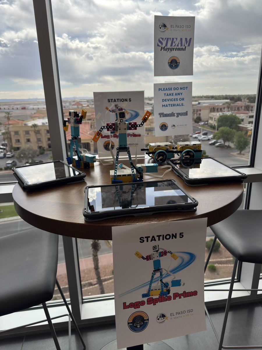 👩🏽💻Sharo Dickerson 🦋🚀🌱💕 (@sharodickerson) on Twitter photo We are presenting our <a href="/ELPASO_ISD/">El Paso ISD</a> STEAM Playground 🛝 💻🎮🤖👩🏽💻🧑🏽💻, computational thinking, AI, and creativity sessions at the first <a href="/ESCRegion19/">ESC-Region 19</a> STEAM Conference today! 🏆✨⭐️🌟💫 #ItStartsWithUs <a href="/EPISD_ITS/">EPISD Digital Learning</a> <a href="/EPISDLibraries/">EPISD Libraries</a> <a href="/EPISDAcaComp/">EPISD UIL ACADEMIC COMPETITIONS</a> We are presenting our <a href="/ELPASO_ISD/">El Paso ISD</a> STEAM Playground 🛝 💻🎮🤖👩🏽💻🧑🏽💻, computational thinking, AI, and creativity sessions at the first <a href="/ESCRegion19/">ESC-Region 19</a> STEAM Conference today! 🏆✨⭐️🌟💫 #ItStartsWithUs <a href="/EPISD_ITS/">EPISD Digital Learning</a> <a href="/EPISDLibraries/">EPISD Libraries</a> <a href="/EPISDAcaComp/">EPISD UIL ACADEMIC COMPETITIONS</a>