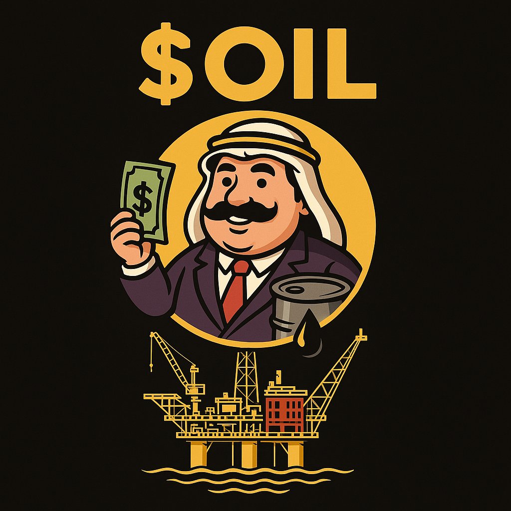 $OIL MONEY (OIL) – Liquid Gold of the Blockchain Era
OIL Money isn’t just another memecoin—it’s crypto’s answer to petro-powered dreams. Born at the intersection of internet culture and decentralized ambition, $OIL is here to fuel your journey to the top of the charts.

What is