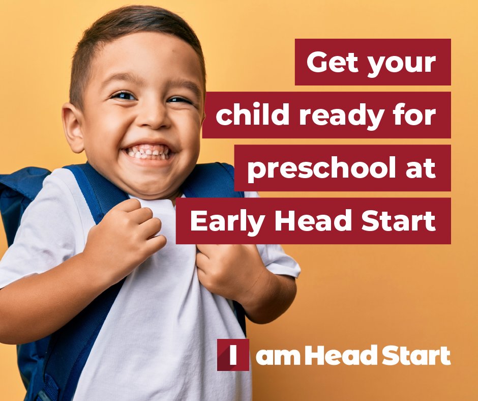 Early Head Start is all about getting your little one ready for preschool with a range of support services for infants and toddlers. Submit your Head Start success story at ow.ly/epSX50VSZ46 #PreserveHeadStart
