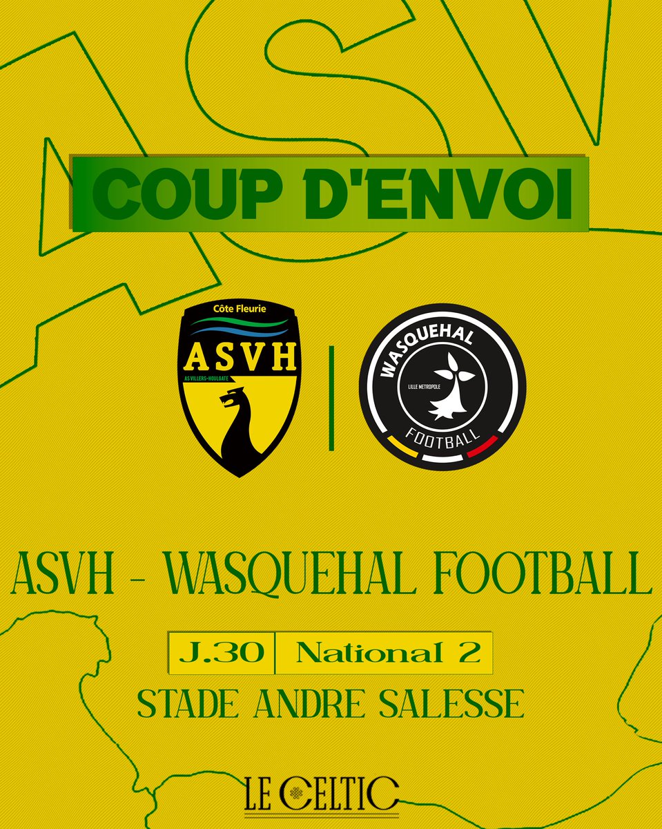 #ASVHWF | 𝘾𝙤𝙪𝙥 𝙙’𝙚𝙣𝙫𝙤𝙞

▶️ 30ème et dernier coup d’envoi de cette saison 👊

#ASVHWF  0️⃣-0️⃣