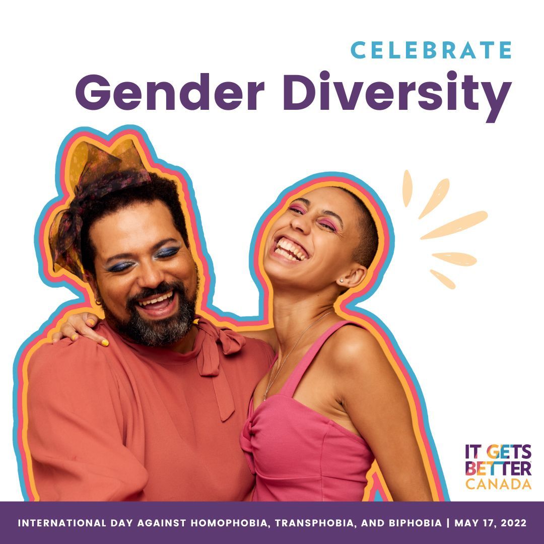 Love is love. Identity is valid. Everyone deserves respect. Today and every day, we stand against discrimination. 

#IDAHOTB #EqualityForAll

@itgetsbettercanada