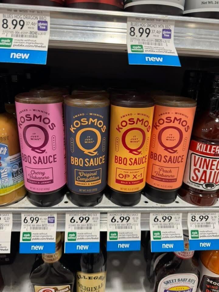 KosmosQ's tweet photo. We love seeing yaโll get excited when you see our new bottles on the shelf. Spotted in Publix in Florida! Keep the pictures and videos coming ๐ธEmail them to spotted@kosmosq.com for a shoutout! #kosmosq #spottedsaturday #itjustwins https://t.co/3ns4L68Qvt