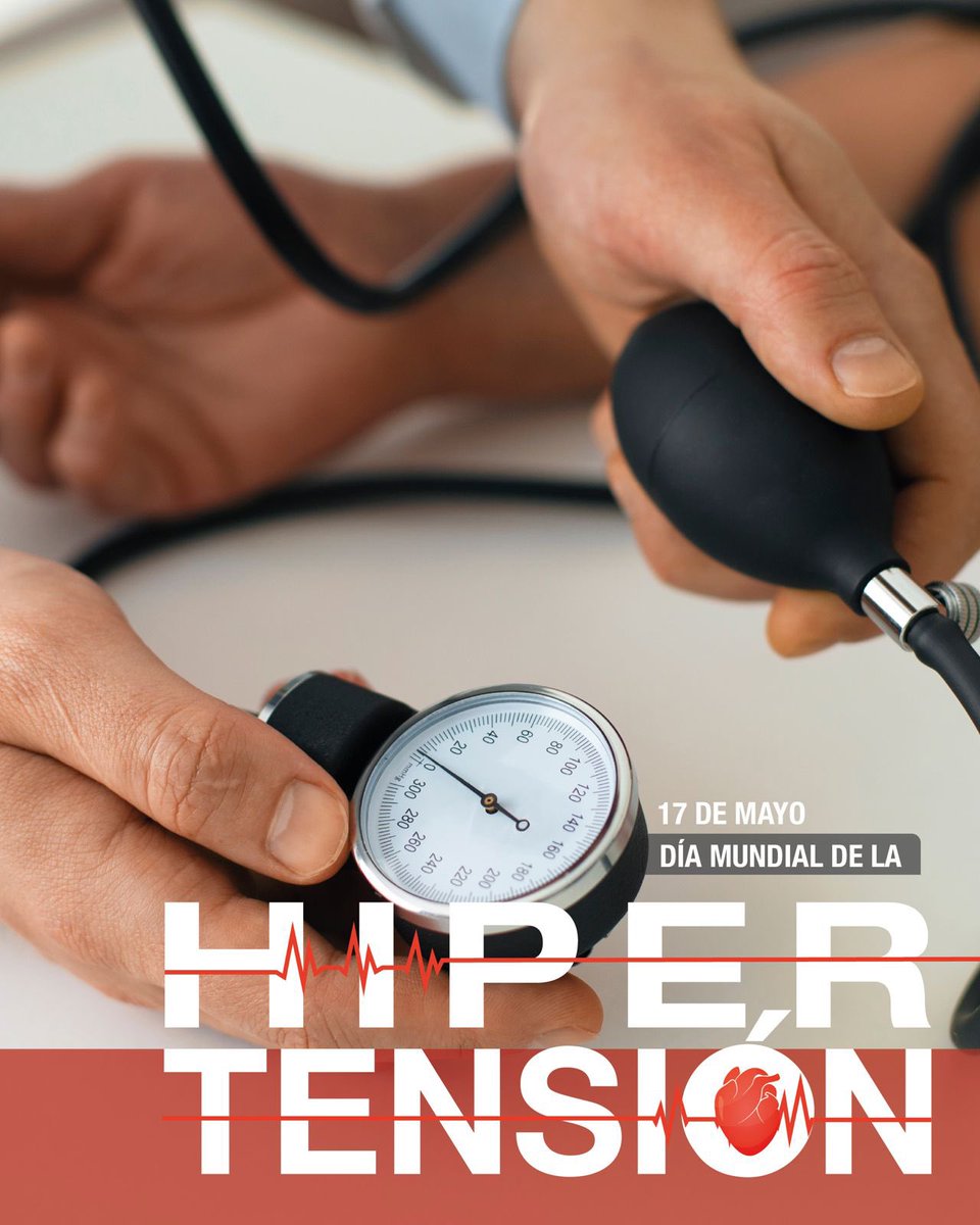 LabDO_Tw's tweet image. 1/5

Abrimos 🧵 sobre el #DíaMundialDeLaHipertensión

La hipertensión no duele, no avisa, pero mata. ⚠️ Cada año, más de 100 mil personas en México mueren por enfermedades del corazón. #SaludConDatos