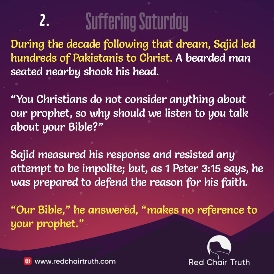 redchairtruth1's tweet photo. Ever felt like God led you straight into trouble? Sajid did—guided by a dream, yet drawn into danger. But sometimes, purpose walks hand-in-hand with suffering.
Dive into his story and discover courage this Suffering Saturday.
#SufferingSaturday #RedChairTruth #ItaUdoh https://t.co/TutEBMwOAx